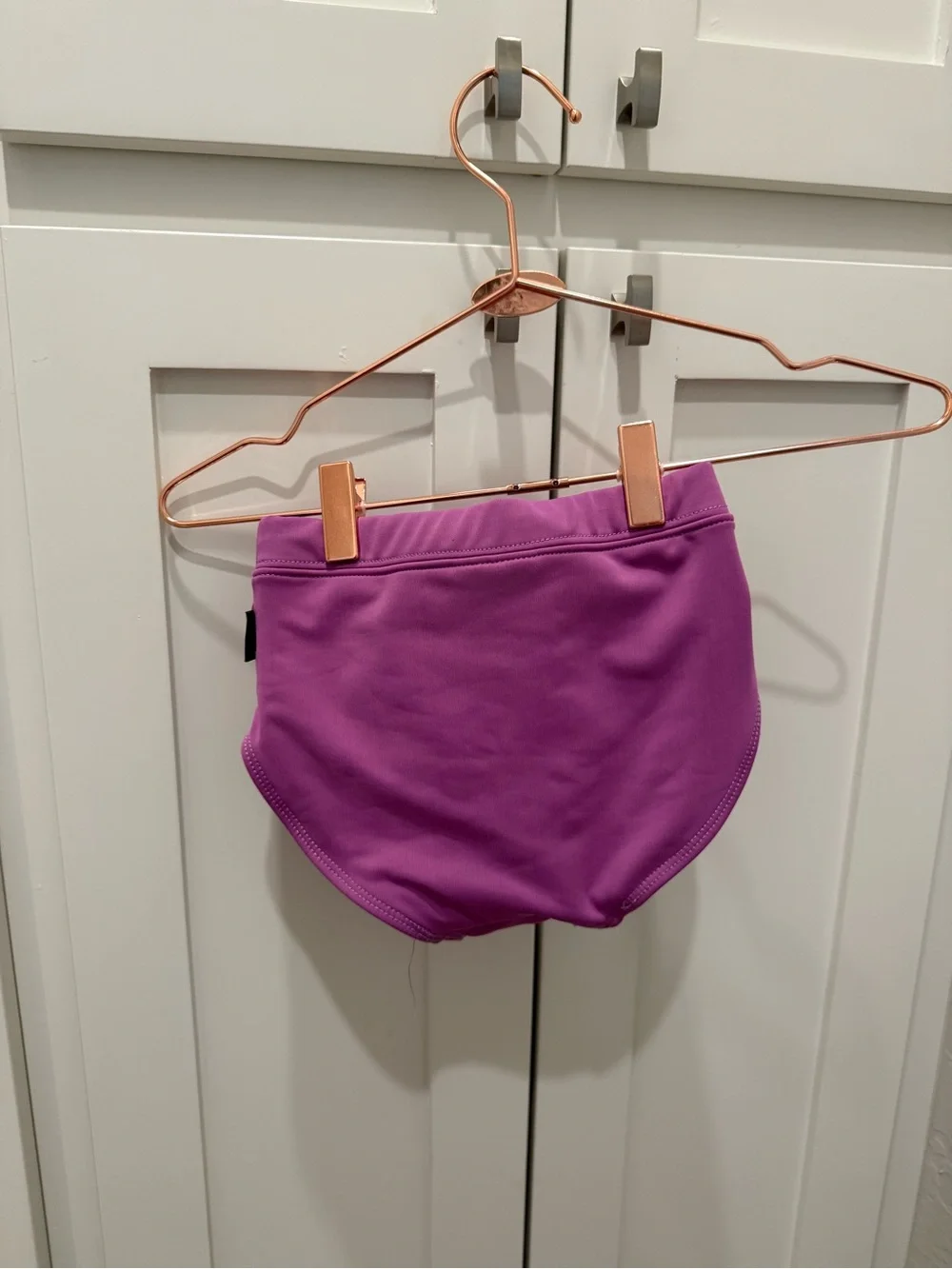 Classic Purple Kids Dance Briefs by